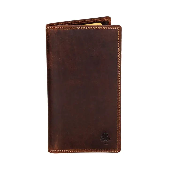 Greenwood Leather RFID Monika Ridge Wallet - Sandal