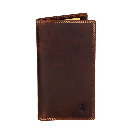 Greenwood Leather RFID Monika Ridge Wallet - Sandal