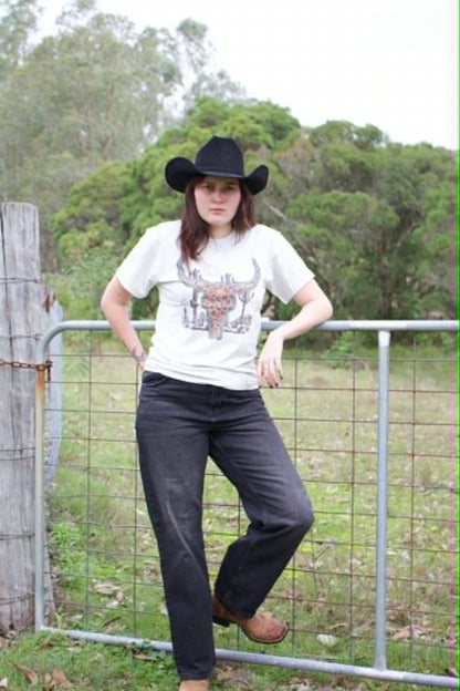 Leopard Longhorn tee, additional view
