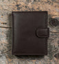 The Stockman Leather Wallet, brown colourway