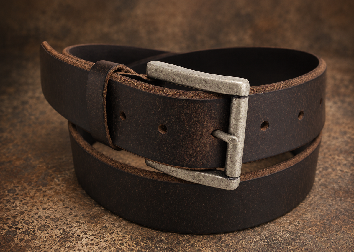 The Stockman Leather Belt