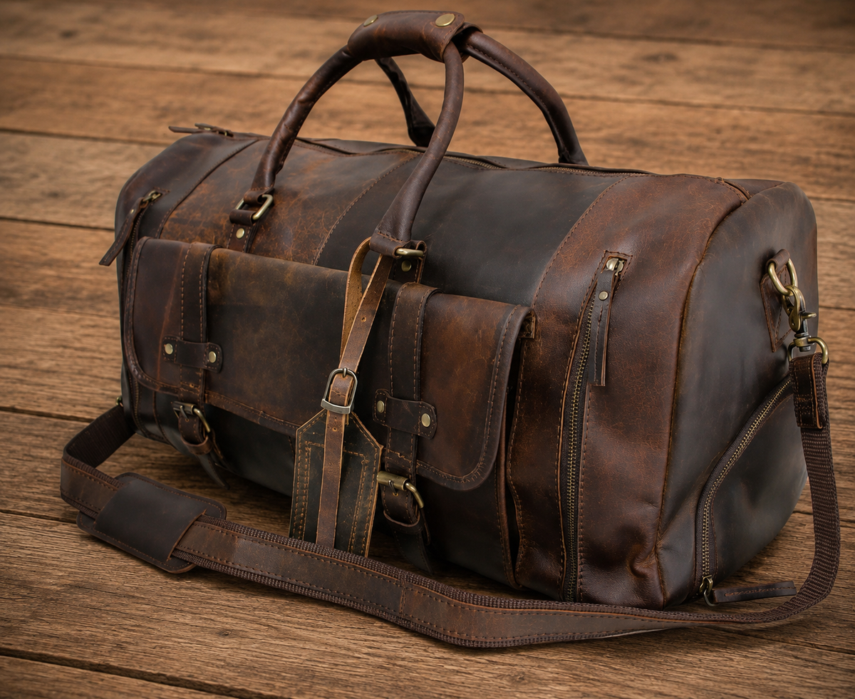 The Long Haul Leather Travel Bag
