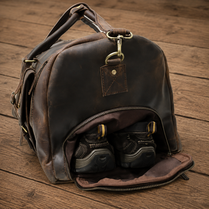 The Long Haul Leather Travel Bag