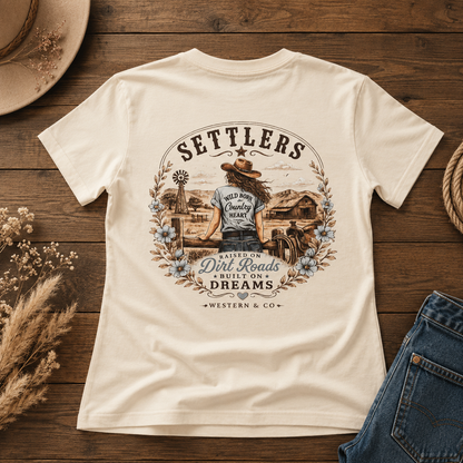 Dirt Roads Dream tee, additional view