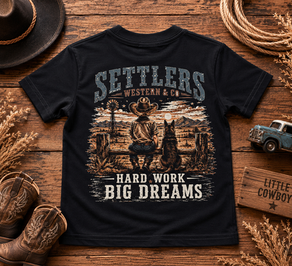 "Hard Work, Big Dreams" tee, additional view