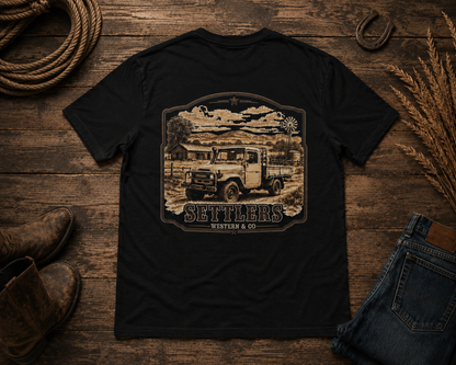 Homestead Ute men's tee, additional view
