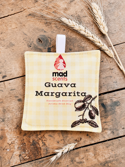 Country linen aroma bag, lifestyle shot on drawer