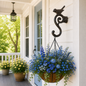 Perched Bird Hook, rustic wall hook, country home decor