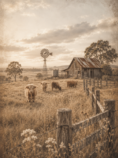 Highland Country Collection, sample page preview