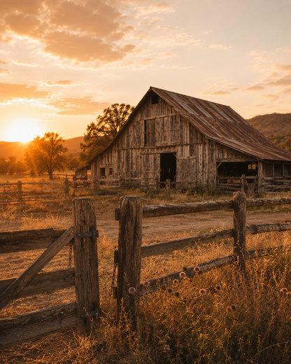 Rustic Farmstead Collection, sample page preview