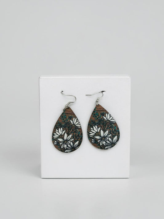 "Wildflower" Teardrop Dangles