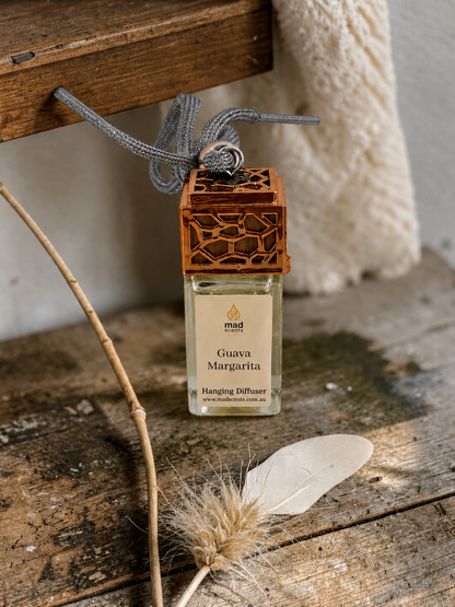Rustic car diffuser in Guava Margarita scent