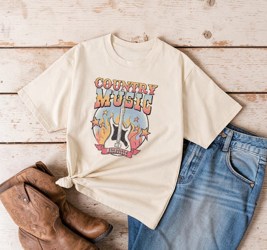 Nashville Country Music Tee