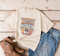 Nashville country music graphic tee, front print