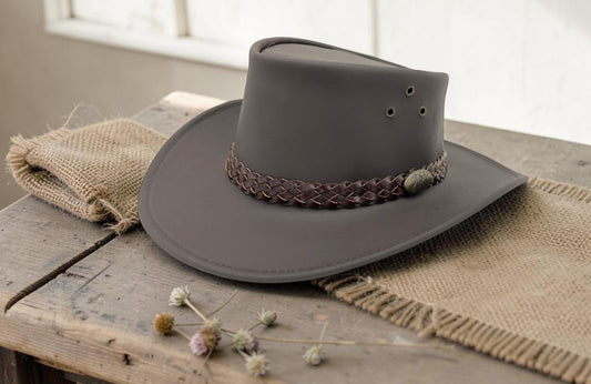 Jacaru Wallaroo Leather Hat