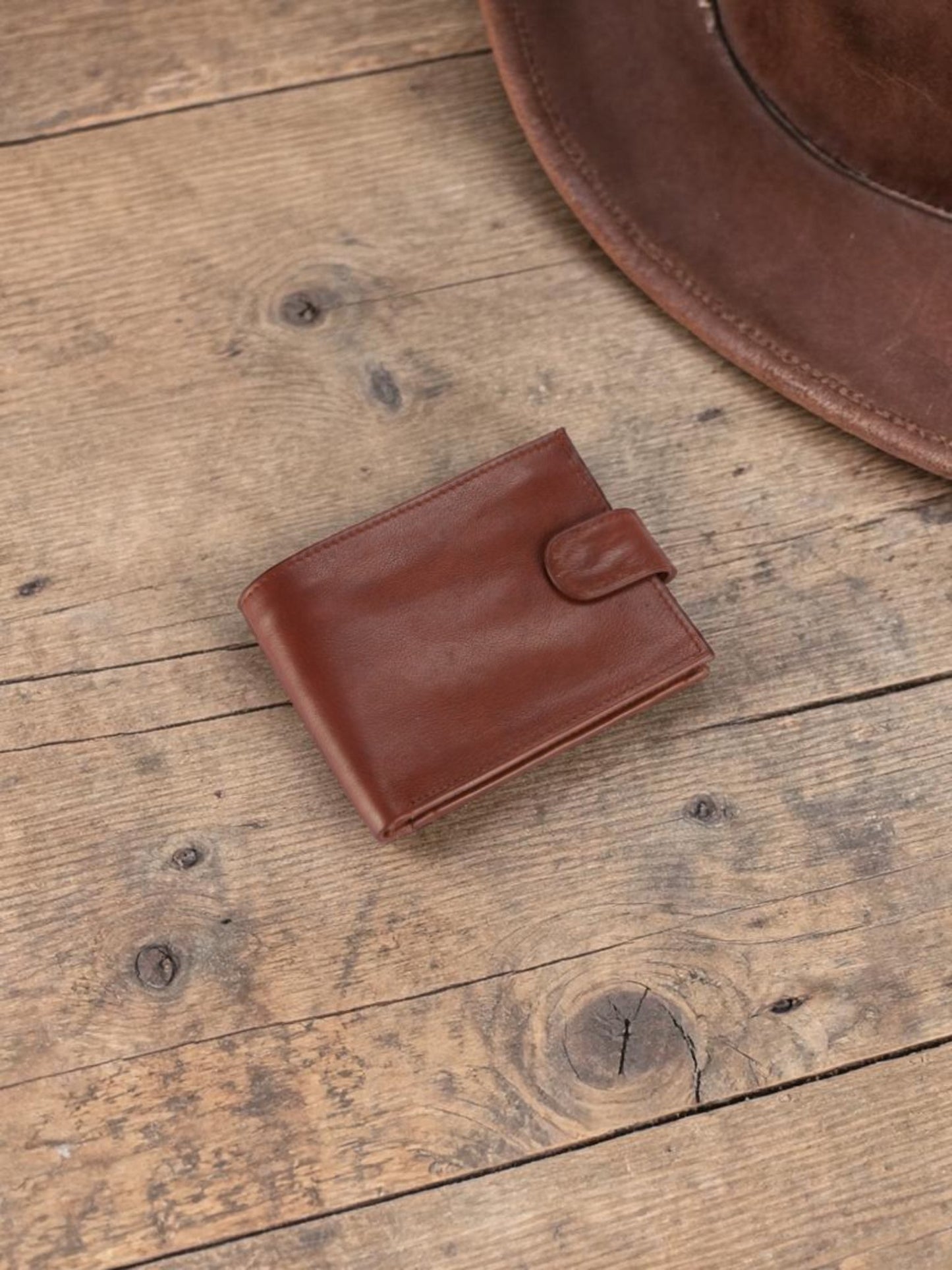 "Saddle Brown" Leather Wallet