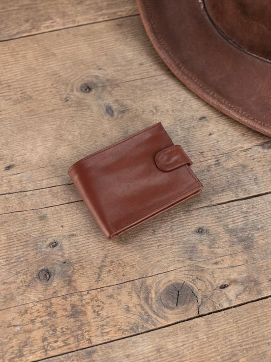 "Saddle Brown" Leather Wallet